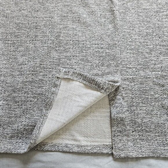 Torrid Skirt Womens 5X Gray Marled Studio Midi Double Knit Pencil Slit Pull On - Picture 8 of 11